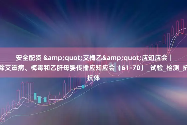 安全配资 "艾梅乙"应知应会|消除艾滋病、梅毒和乙肝母婴传播应知应会(61-70)_试验_检测_抗体